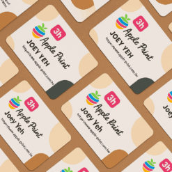 3小時急件名片設計圖