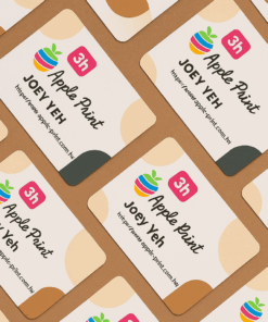 3小時急件名片設計圖