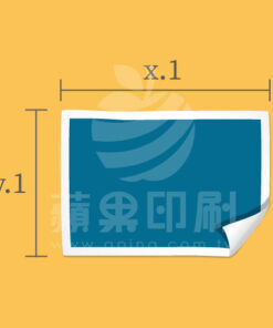 小數點矩形貼紙｜客製化